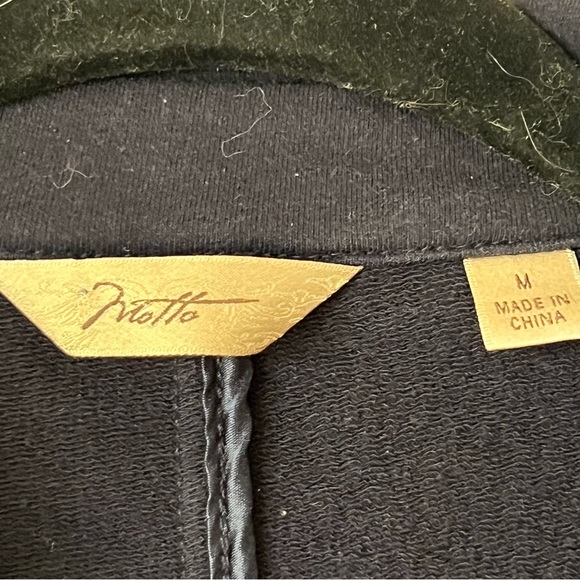 ANTHROPOLOGIE MOTTO Cotton Peplum Cardigan Blazer—SZ. Medium - Picture 8 of 11